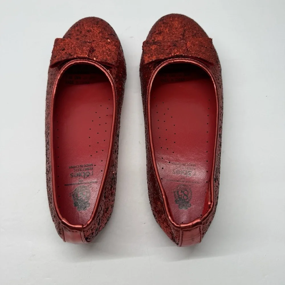 Adult Dorothy Cosplay Ruby Slippers (M) Wizard Of Oz Medium Us Size 6.5/7 Shoe - Picture 6 of 11
